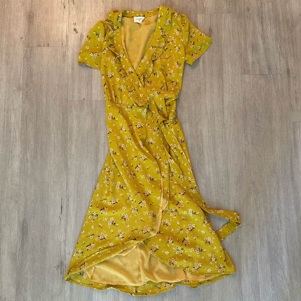 Wrap Midi Dress